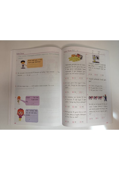 İlkokul 2. Sınıf Matematik Problem Çözme Kitabı Ve Pensan 12 Renk Boya & Kırtasiye Seti + Tangram