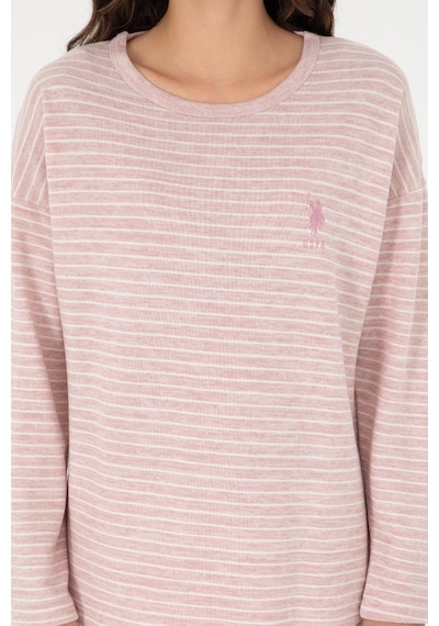 U.s. Polo Assn. Kadın Pembe Pijama Takım 50302036-vr041 Pembe