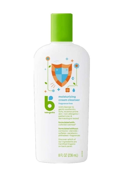 Babyganics Nemlendirici ve Temizleyici Krem 236 ML