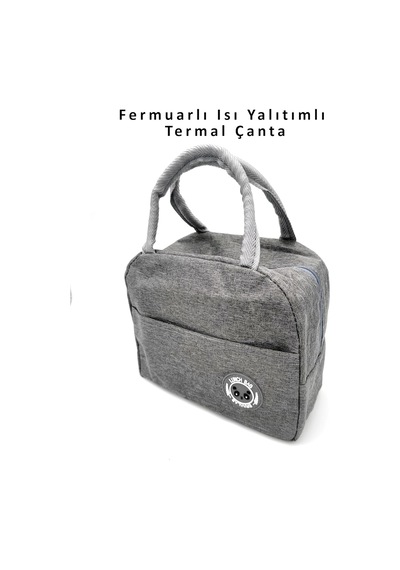 Isı Yalıtımlı Termal Çantalı Çelik Lunch Box Bpa Sız, Sızdırmaz, Çok Bölmeli Yemek Kabı Sarı Tek Renk