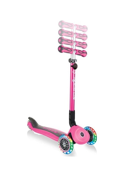 Go Up Deluxe Işıklı Scooter - Pembe