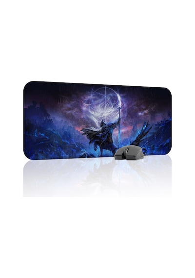 Elden Ring Kaymaz Dikişli Kauçuk Oyuncu Mousepad V1 - 70x30 Xl Gaming Mouse Pad Fare Altlığı
