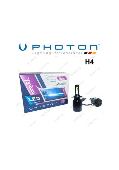 H4 Led Xenon Oto Ampulü Şimşek Etkili Photon Duo
