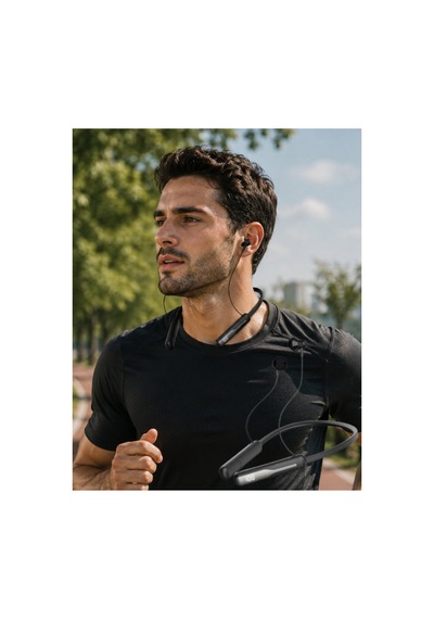 Ses Değiştirme Özellikli Boyun Askılı Bluetooth Spor Kulaklığı - Glst3873-8059 Renkli