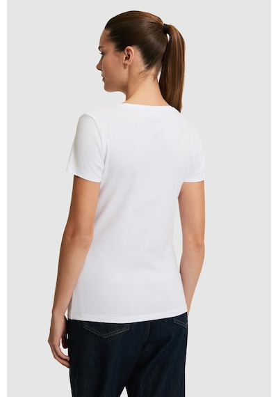 U.s. Polo Assn. Kadın Beyaz Tişört Basic 50321809-vr013
