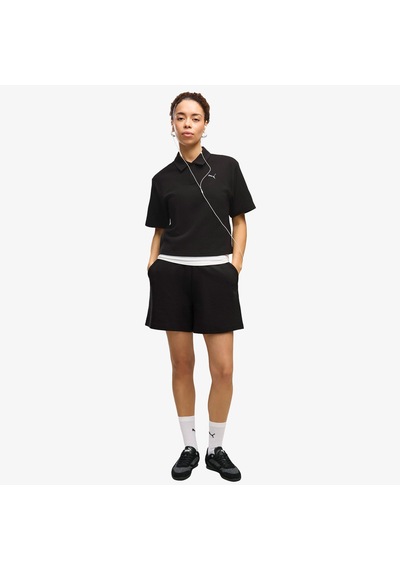 Puma Class Polo Kadın Siyah T-shirt 694014 2800282