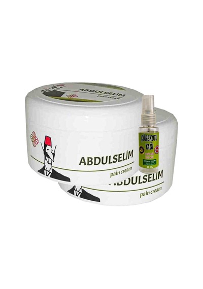 Abdulselim 2 Adet Paket 200 Ml Relax Kremi Crk:031 Bölgesel Bakım Kremi + Yanında 30 Ml Çörek Otu Yağı Hediye
