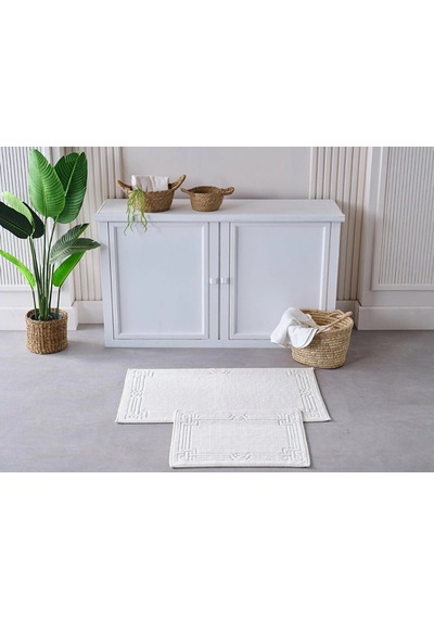 Doqu Banyo Paspası Harmo Krem 60x100 Diğer