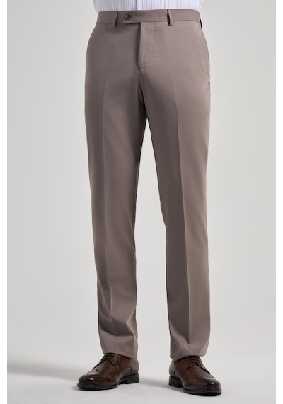 İmza Sütlü Kahverengi Esnek Yandan Cepli Comfort Fit Classic Pantolon 1003250159 Sütlü Kahverengi İmza Sütlü Kahverengi Esnek Yandan Cepli Comfort Fit Classic Pantolon 1003250159 Sütlü Kahverengi
