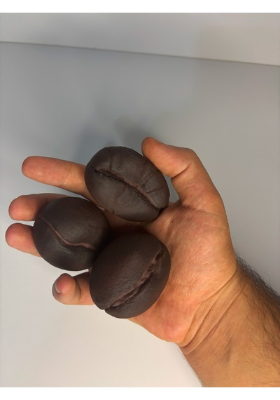 Dekoratif Dev Kahve Çekirdeği Seti - 3'lü Set