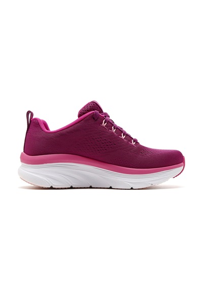 Skechers D'Lux Walker - Fresh Finesse Kadın Gül Kurusu Spor Ayakkabı 149368 Plum Bordo