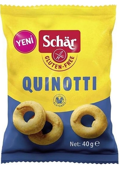 Schar Quinotti Glutensiz Kinoa Halka Kraker 40 G