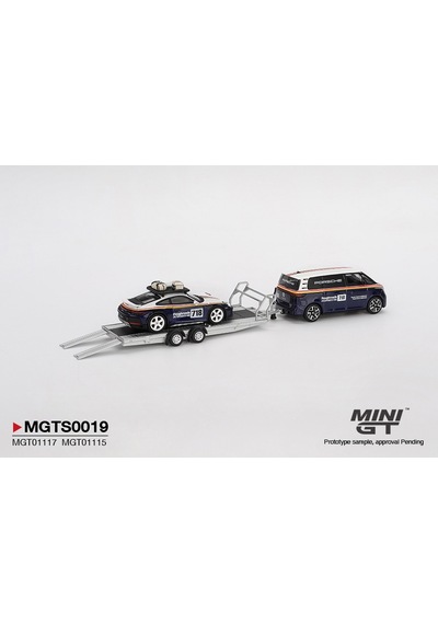 1:64 Ölçek Mini Gt Porsche 911 Dakar 718 Volkswagen Id Buzz Porsche Diecast Metal Minyatür Model Araba 5cm