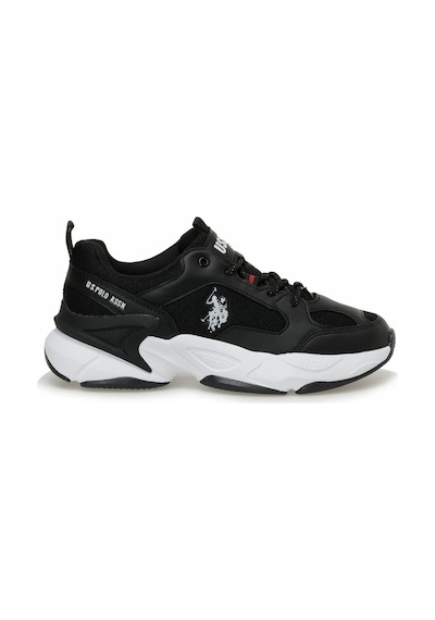 U.s. Polo Assn. Maybe Wmn Siyah Kalın Taban Kadın Sneaker Ayakkabı Siyah