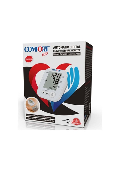 Konuşan Tansiyon Aleti Geniş Ekran Comfort Plus