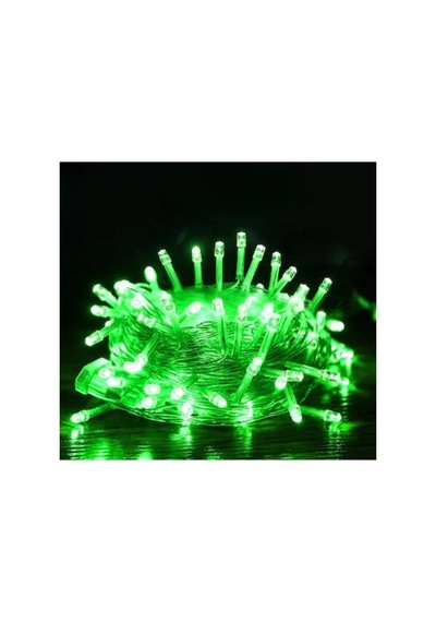 Yeşil Led Animasyonlu 12 Mt Eklemeli Yeşil