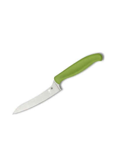 Spyderco Z-cut Green Pointed Tip Plainedge Mutfak Bıçağı