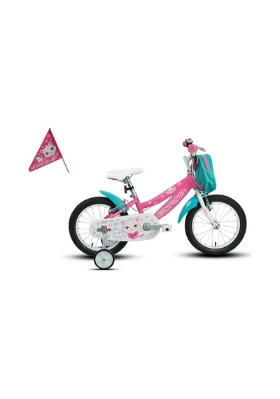 Carraro Moggy Kız Çocuk Bisikleti 250h V 20 Jant Pembe Beyaz Turkuaz Çok Renkli