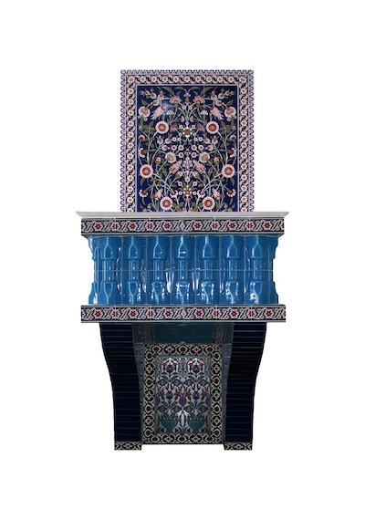 Armada Çini 120X180 Sütunceli Cephe Cami Kürsüsü