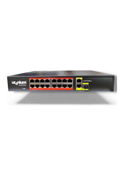 Uranıum Poe-g1621sfp-300w 16 Port Gıgabıt+2xgb Rj45+1xsfp Uplınk Poe Rackmount Swıtch Realtek Chıpset 61705277