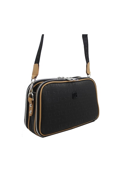 Just Polo Günlük Kombinlere Uygun Kadın Omuz Çantası 6011mh Siyah Camel