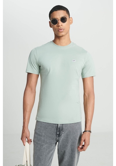 Lee Regular Fit Bisiklet Yaka Mint Yeşili Erkek T-shirt L60ufq303 Mint Yeşili