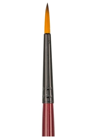 Bigpoint 123 Serisi Sentetik Kıl Yuvarlak Fırça No: 3 X 12 Adet