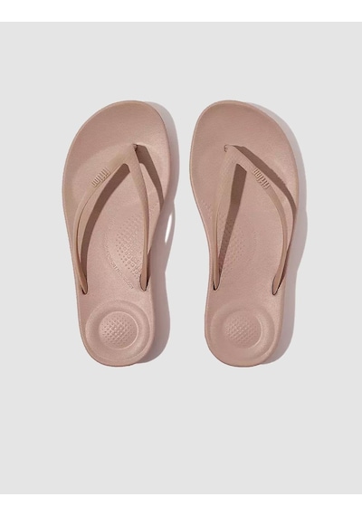 Fitflop Iqushıon Ergonomıc E54 Bej Kadın Parmak Arası Terlik Bej