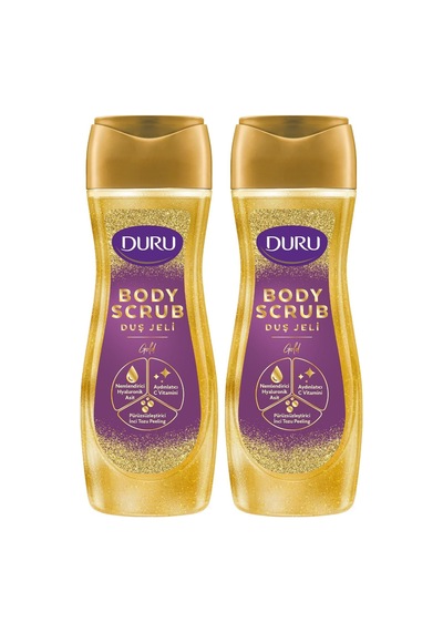 Lexroo Body Scrub Gold Duş Jeli 2x450 Ml 285 ML