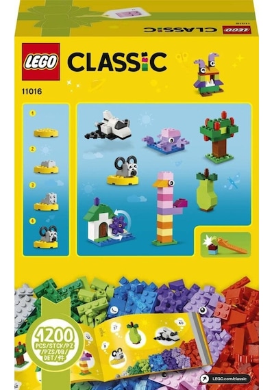 LEGO® Classic 11016 Yaratıcı Yapım Parçaları 1200 Parça