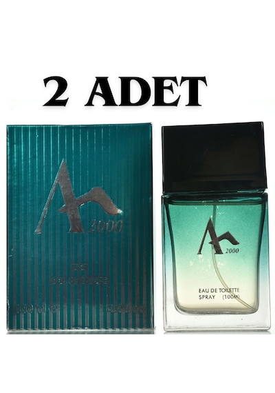 Akat 2000 Yeşil Erkek Parfüm EDT 2 x 100 ML