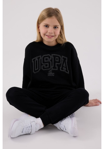 U.S. Polo Assn. U.s. Polo Assn Kız Çocuk Siyah Eşofman Takımı 5274-48829 Siyah