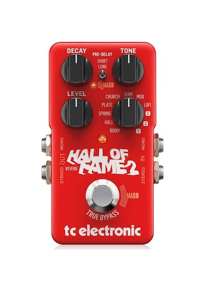 Tc Electronıc Hall Of Fame 2 Reverb Pedal For Electric Guitars