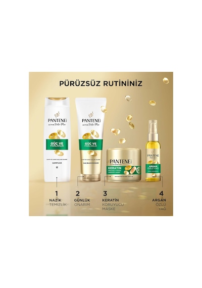 Pro-v Güç & Parlaklık Şampuan 400ml Zayıf Ve Mat Saçlar İçin X 3 Adet Tüm Saç Tipleri
