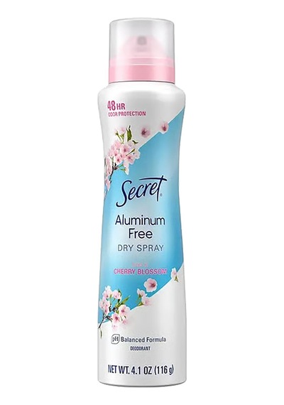 Secret Cherry Blossom Alüminyumsuz Kuru Sprey Deodorant 116gr
