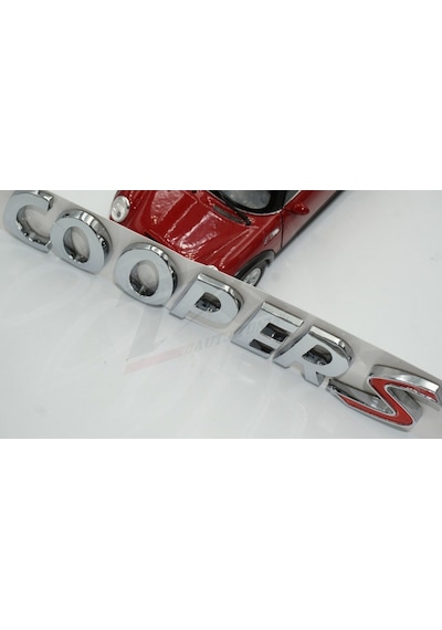 Mini Cooper S Logo Krom Abs Bagaj 3M 3D Yazı Amblem (548707790)