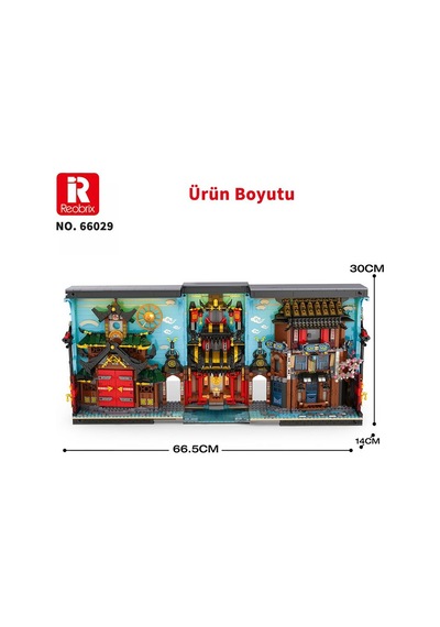 Reobrix Ninja Book 66029 Brick Yapım Seti