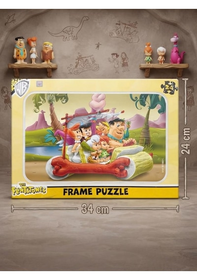 Taş Devri Maceraları 24 Parçalı Eğitici Yapboz Çakmaktaş Ailesi Temalı Eğlenceli Ve Eğitici Puzzle