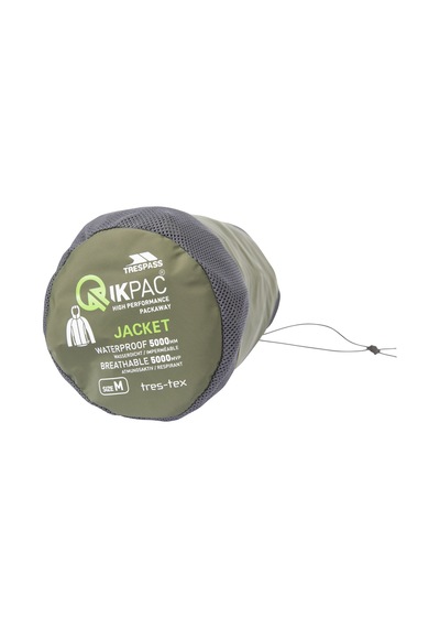 Trespass Qikpac Outdoor Yağmurluk Yeşil