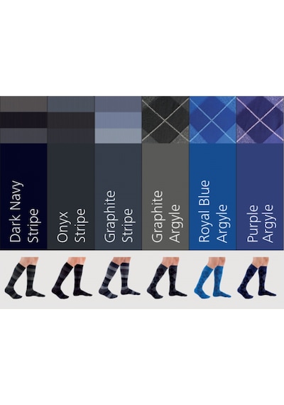 Sigvaris Shades Socks Erkek Diz Altı Varis Çorabı, Renkli, Dese... Ten Rengi Standart S Kapalı Kısa