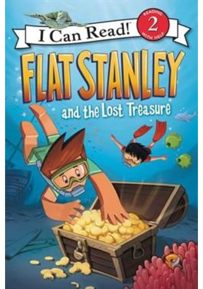 Flat Stanley and the Lost Treasure (I Can Read Level 2) - Jeff Brown - Harper Collins Publishers