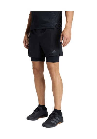 Kf6431-e Adidas D4t 2ın1 Shorts Erkek Şort Ve Kapri Siyah Kf6431-e Siyah