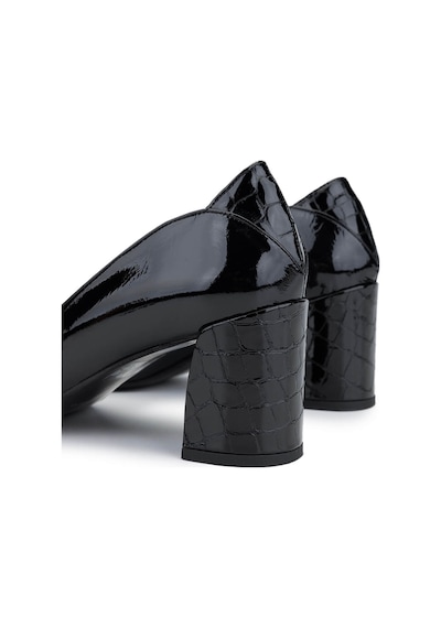 Relax Anatomic Kadın Hakiki Deri Siyah Comfort Ayakkabı 611 H61019 Bn Ayk Y25 Black Crc/black Vrnc Siyah
