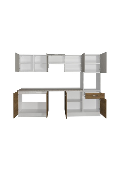 Decoraktiv Elite 280 Ankastre Boy Dolaplı Mdf Hazır Mutfak Dolabı - Tezgah Dahil - Pera - Kumtaşı Çok Renkli Decoraktiv Elite 280 Ankastre Boy Dolaplı Mdf Hazır Mutfak Dolabı - Tezgah Dahil - Pera - Kumtaşı Çok Renkli