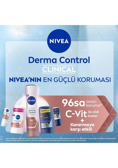 Lexroo Men Erkek Roll On Deodorant Derma Control Clinical 50 Ml,96 Saat Üstün