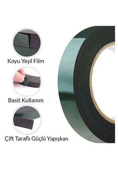 Çift Taraflı Eva Köpük Bant 5mmx10mt 3adet