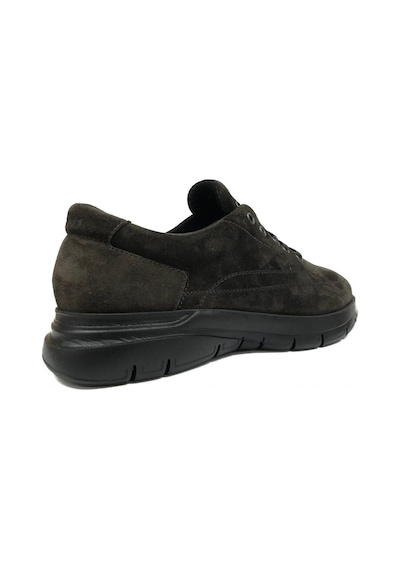 Sneaker Erkek 09a3 Frau Waxy Leather Pepe Kahverengi