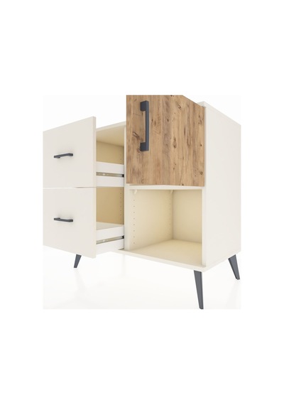 Hyperion Şifonyer Tek Raflı 2 Çekmeceli Tek Kapaklı 88x44x80 Aytaşı-çam/aytaşı Çam/aytaşı Hyperion Şifonyer Tek Raflı 2 Çekmeceli Tek Kapaklı 88x44x80 Aytaşı-çam/aytaşı Çam/aytaşı