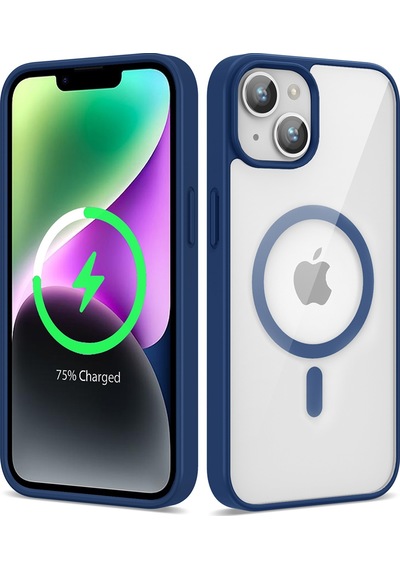 Apple Uyumlu iPhone 14 Kılıf Magsafe Wireless Şarj Özellikli Silikon Zore Ege Kılıf