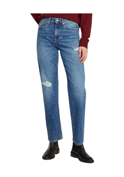 Tommy Jeans Izzıe Hgh Slm Str Dh6135 Kadın Denim Jeans Dw0dw199251a5 Denim
